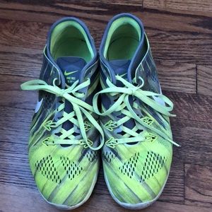 Nike Free TR fit 5 - yellow/gray women’s size 8.5